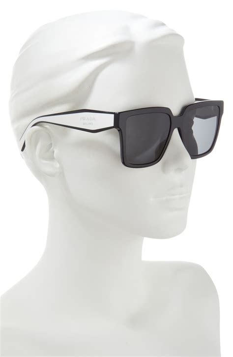 prada tg56|Prada 56mm Square Sunglasses .